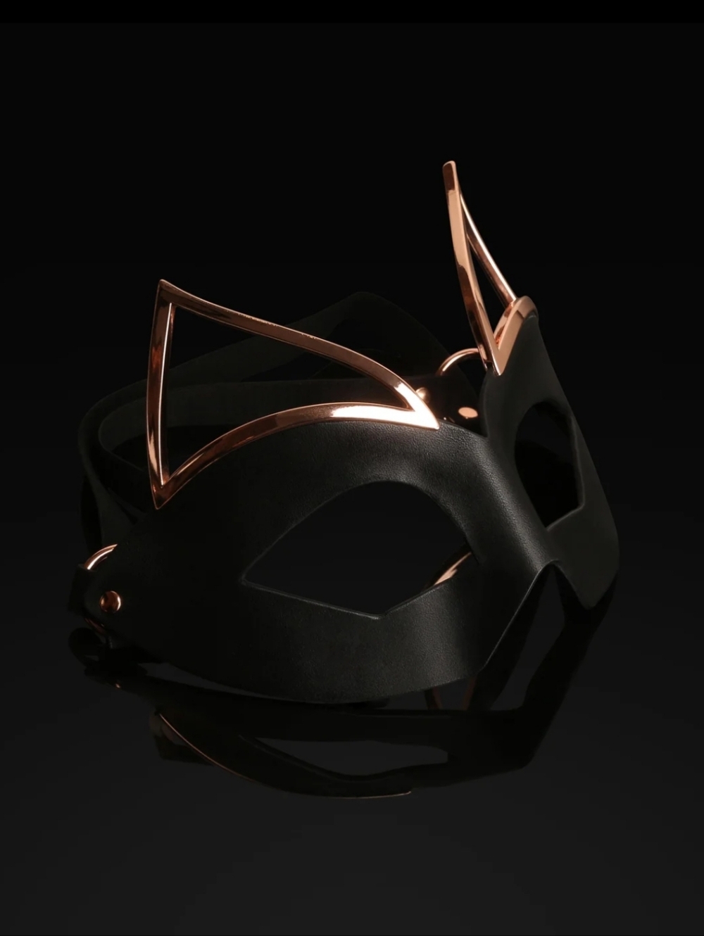 Honey Birdette Rose Gold Fox Mask